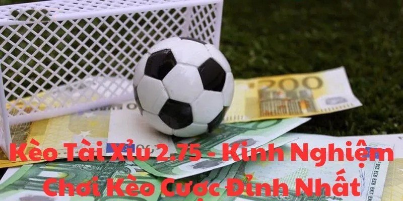 Kinh nghiệm chơi kèo tài xỉu 2.75 hiệu quả nhất cho mọi bet thủ